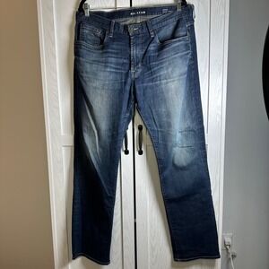 Big Star Union‎ Regular Straight Fit Men's Jeans Dark Wash Size 34S
